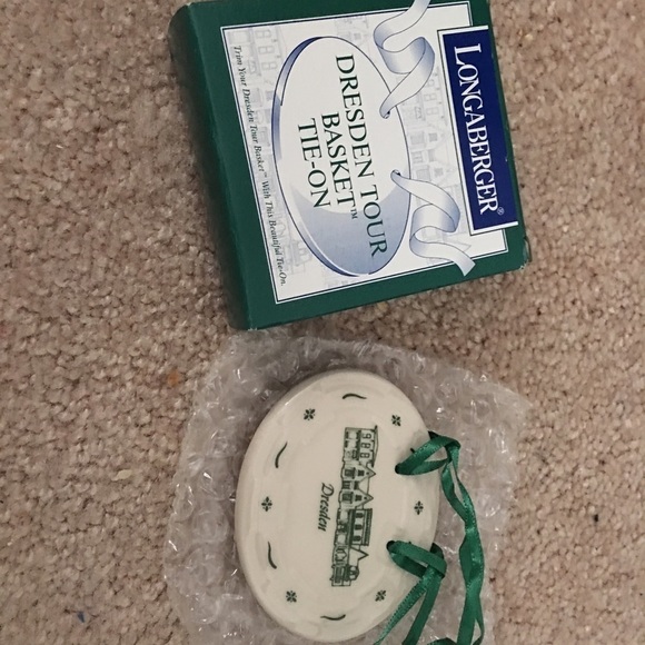 Longaberger Dresden Tour Tie On - Picture 1 of 2